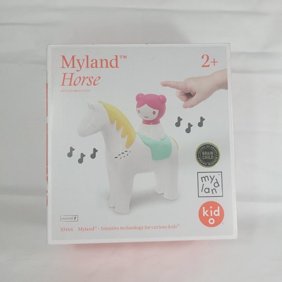 Kid O Other - Kido Myland Horse & Figure w/ Sound Effects Kids Interactive Learning Toy New